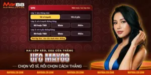 Cá cược UFC May88 với bảng kèo thắng trận và hình thức thắng của một trận đấu