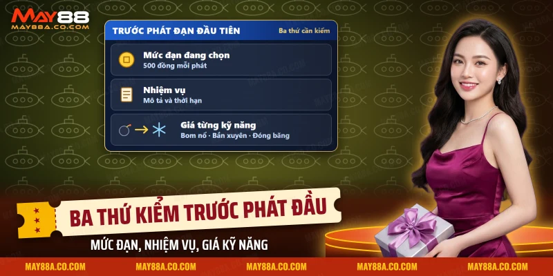Ba điều cần kiểm tra trong Bắn cá Kho Báu Long Cung trước khi bắn: mức đạn, nhiệm vụ, giá kỹ năng