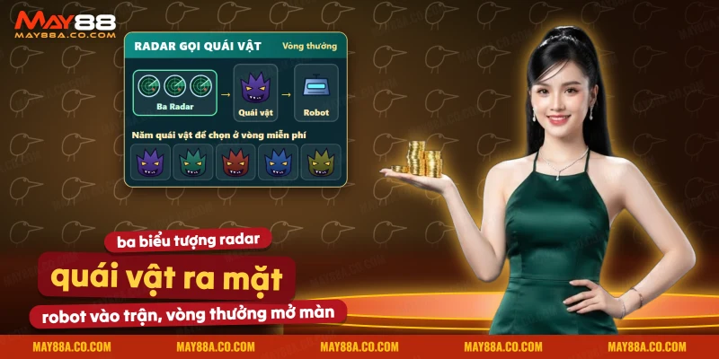 Ba biểu tượng Radar gọi quái vật biển ra mặt trong nổ hũ Đại Chiến Thái Bình Dương
