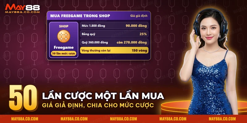 Khu mua freegame trong shop của nổ hũ Dragon Ball cùng phép tính giá và quỹ
